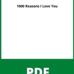 1000 Reasons I Love You Pdf