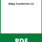 Abbyy Pdf Transformer 2.0 Free Download