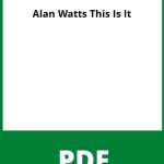 Alan Watts This Is It Pdf
