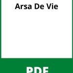 Arsa De Vie Pdf Free Download