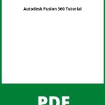Autodesk Fusion 360 Tutorial Deutsch Pdf