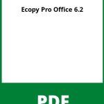 Ecopy Pdf Pro Office 6.2 Download