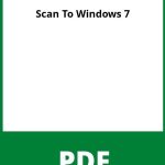 Free Scan To Pdf Windows 7
