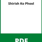 Shirish Ko Phool Pdf Free Download